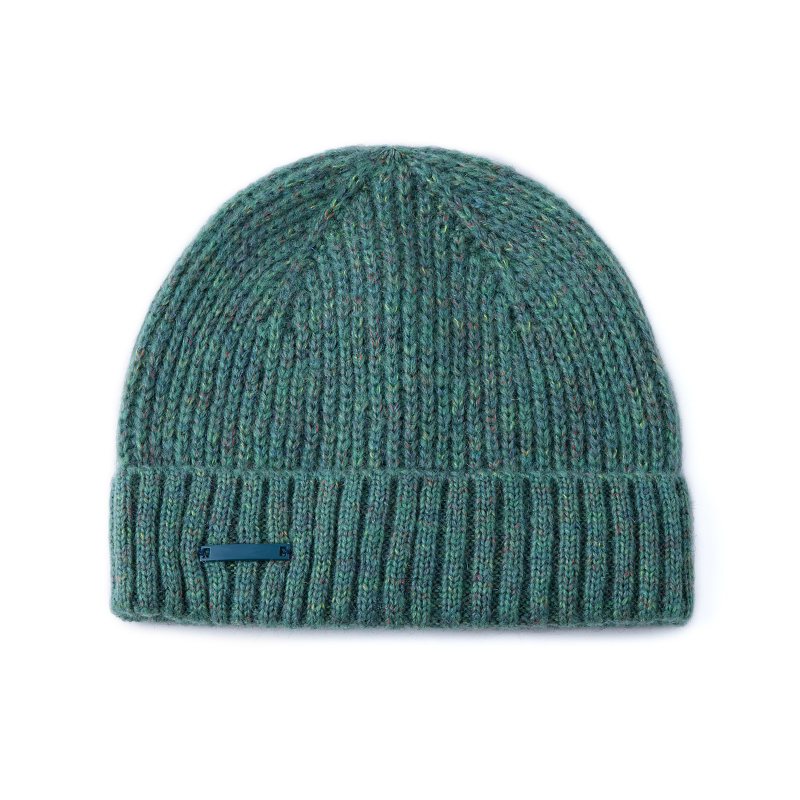 green winter beanie