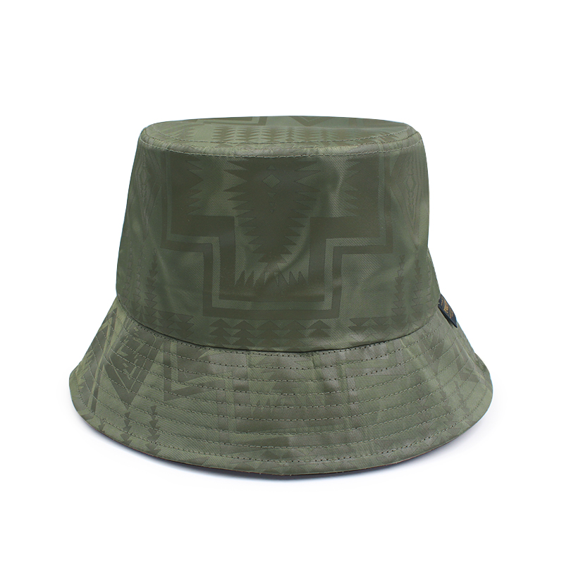 print bucket hat